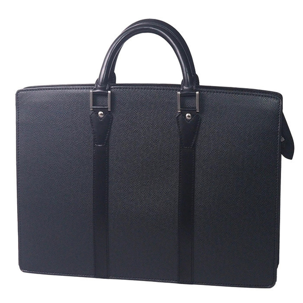 Louis Vuitton Taiga Porte Document Rosan Business Briefcase Ardoise Leather Blue